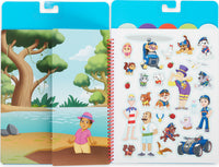 Paw Patrol Restickable Stickers Flip-Flap Pad - Ultimate Rescue