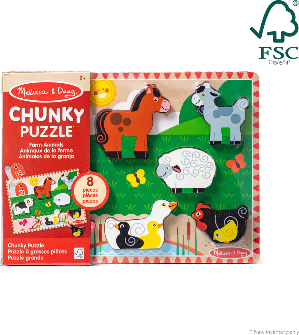 Farm Chunky Puzzle - 8 Pieces