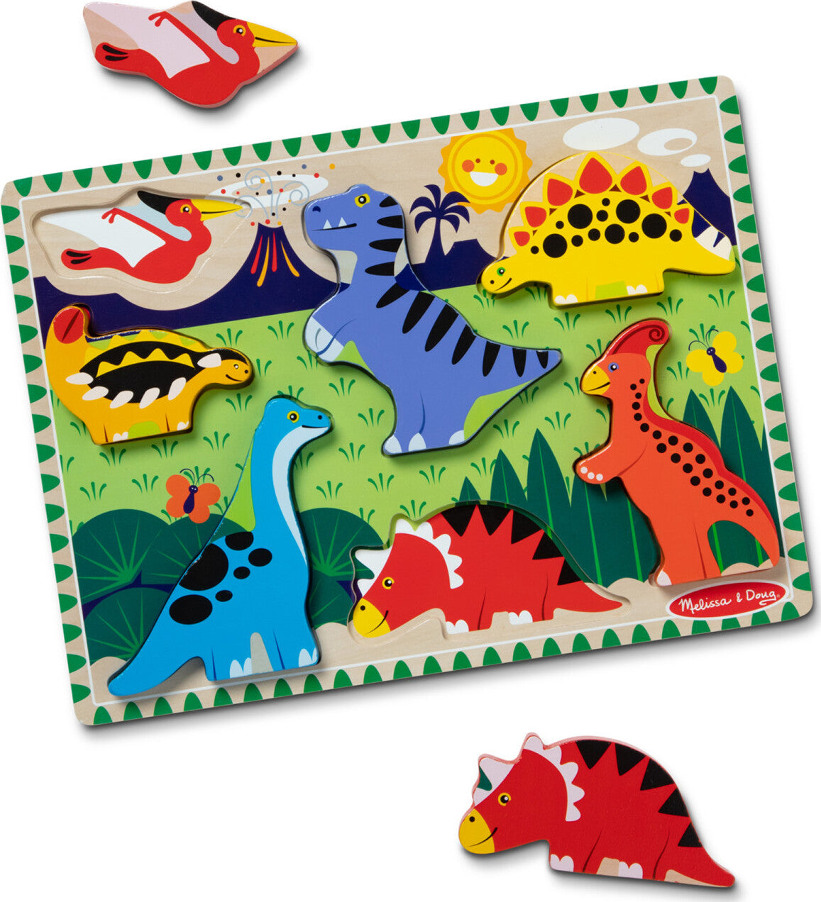 Dinosaurs Chunky Puzzle - 7 Pieces – Awesome Toys & Gifts