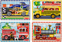 Vehicles Jigsaw Puzzles in a Box