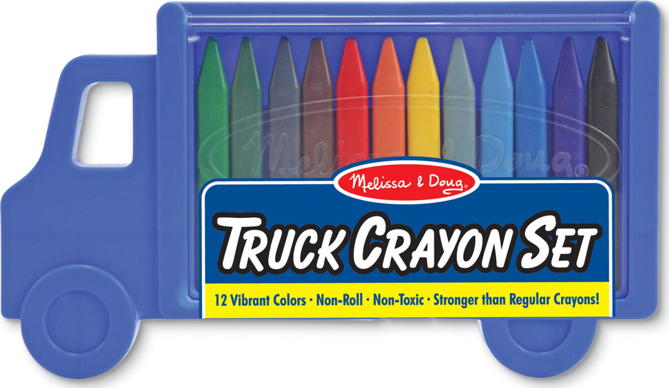 Truck Crayon Set