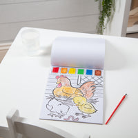 Farm Animals Paint with Water Kids' Art Pad