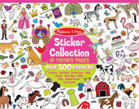 Sticker Collection Book: 500+ Stickers - Princesses, Tea Party, Animals, and More