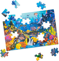 Underwater Floor Puzzle - 48 Pieces