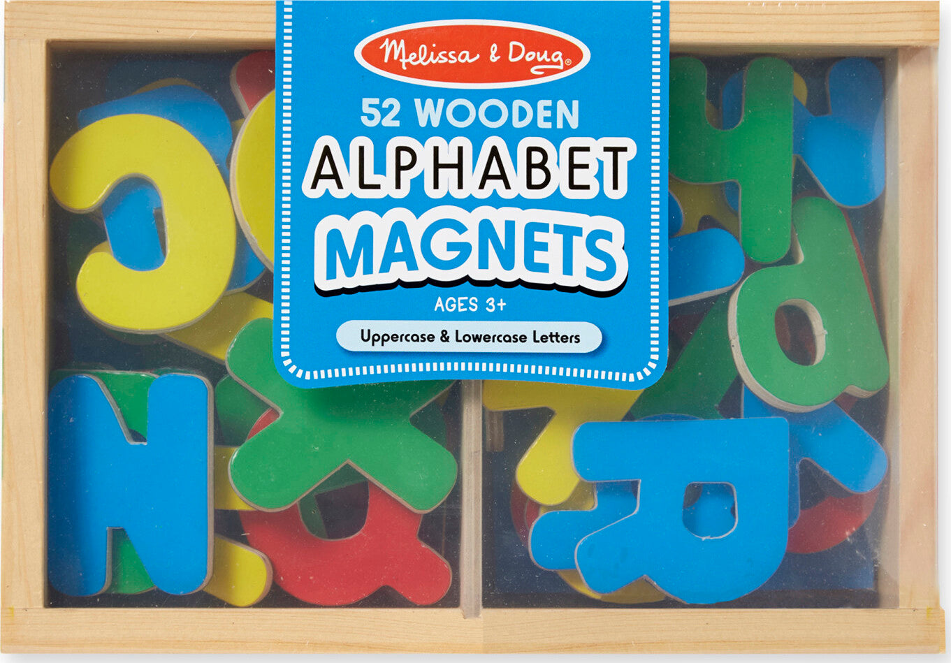 Wooden Letter Alphabet Magnets