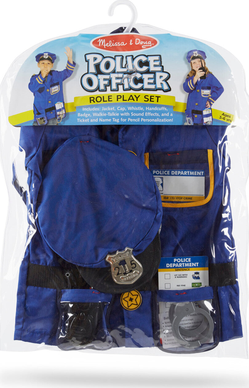 Police Officer Role Play Costume Set