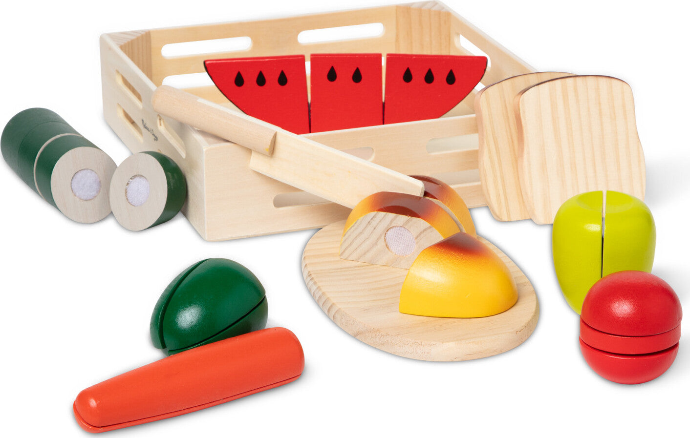 Cutting Food - Wooden Play Food