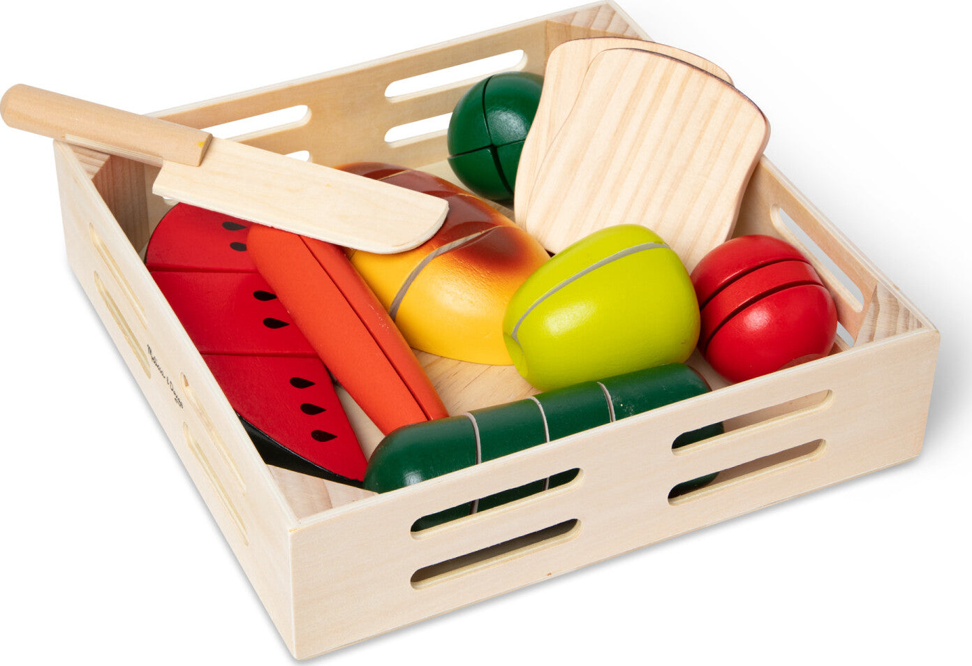 Cutting Food - Wooden Play Food