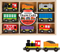 Wooden Train Cars