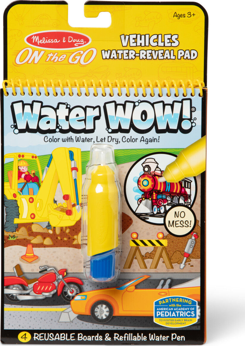 Water Wow! Vehicles - On the Go Travel Activity