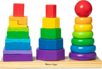 Geometric Stacker Toddler Toy