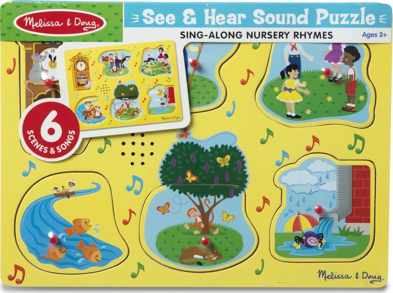 Sing-Along Nursery Rhymes Sound Puzzle - Yellow