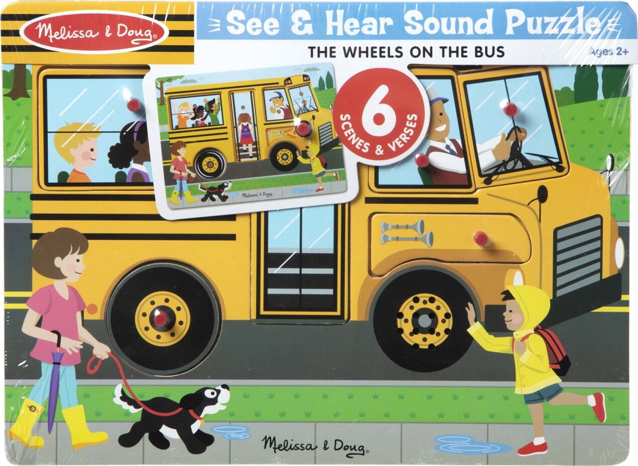 The Wheels on the Bus Sound Puzzle