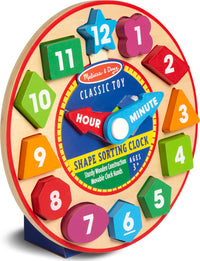 Shape Sorting Clock