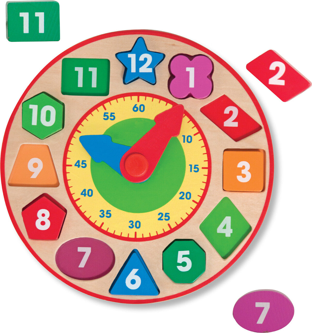 Shape Sorting Clock