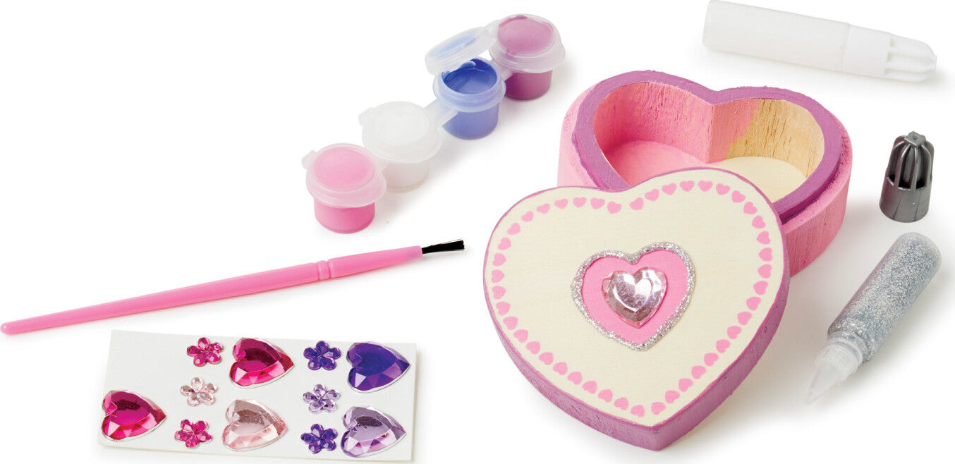 Created by Me! Heart Box Wooden Craft Kit – Awesome Toys & Gifts