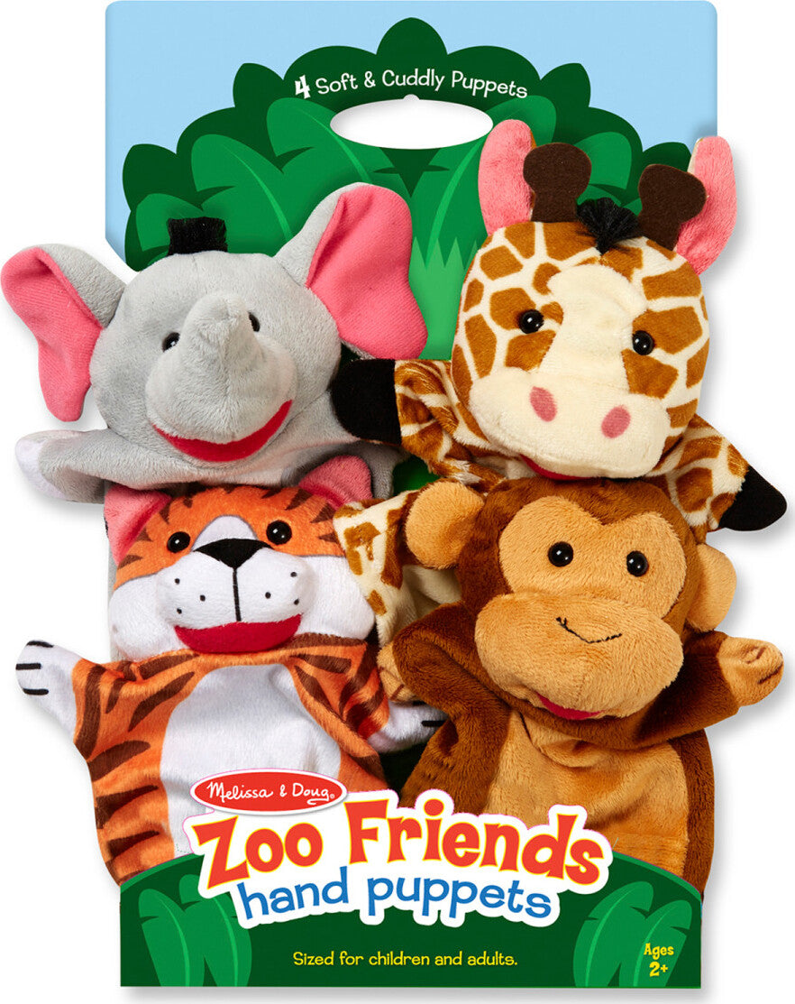 Zoo Friends Hand Puppets