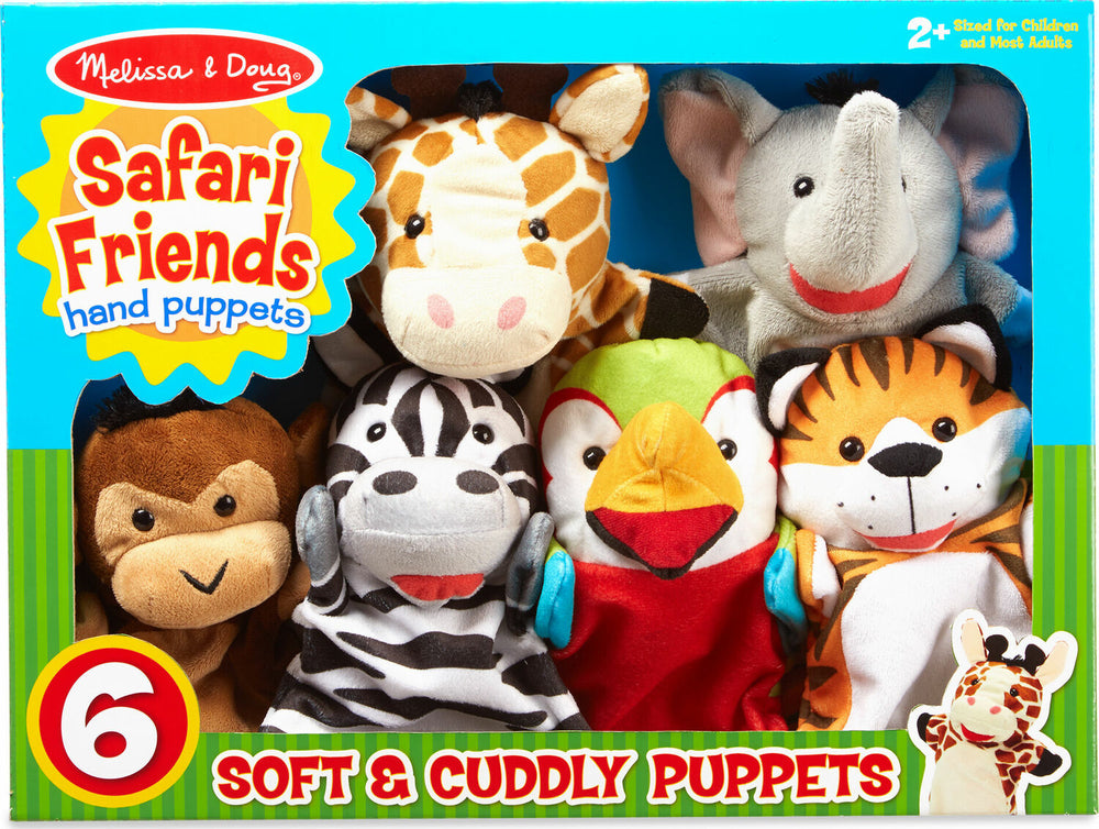 Safari Buddies Hand Puppets