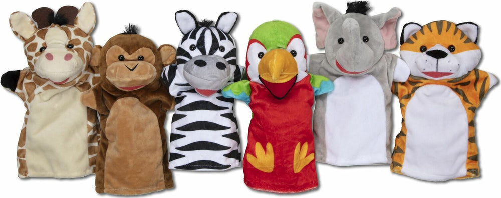Safari Buddies Hand Puppets
