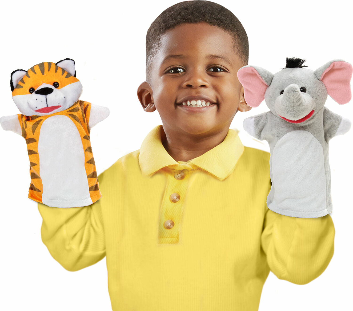 Safari Buddies Hand Puppets