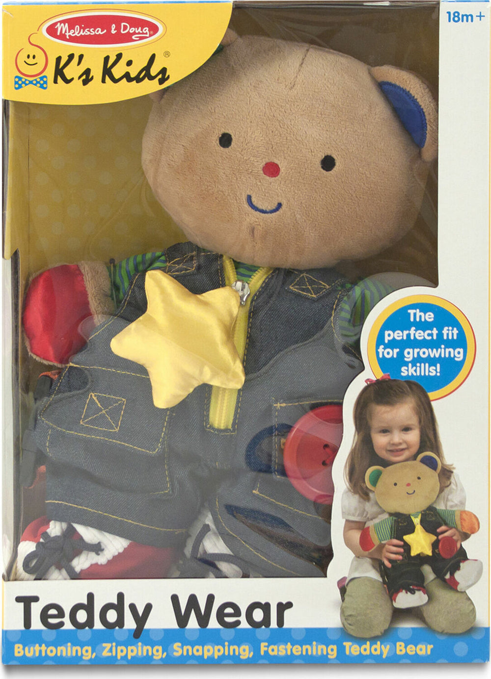 Teddy Wear Toddler Learning Toy