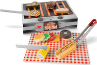 Wooden Grill & Serve BBQ Set