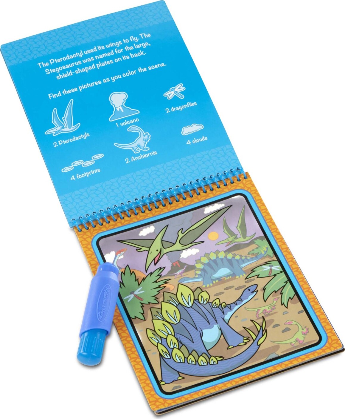 Water Wow! Dinosaurs Water-Reveal Pad - On the Go Travel Activity