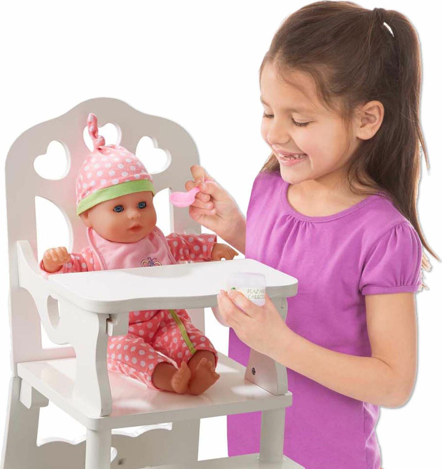 Wooden Doll High Chair