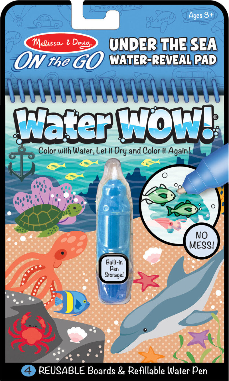 Water Wow! - Under The Sea Water Reveal Pad - On the Go Travel Activity