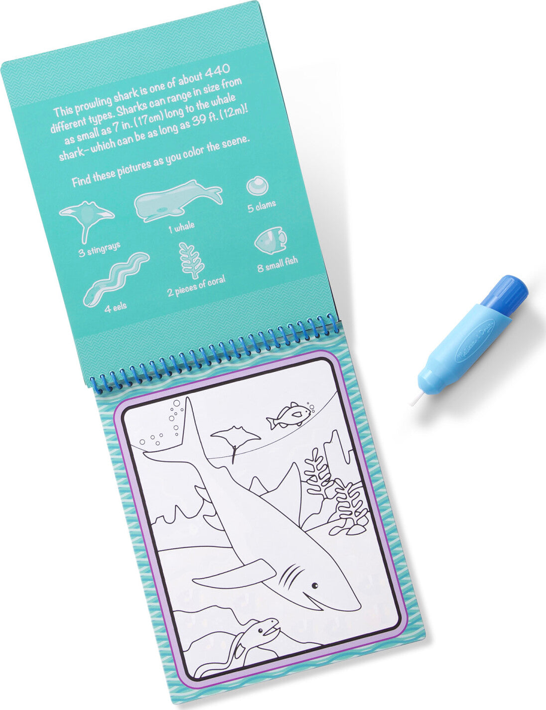 Water Wow! - Under The Sea Water Reveal Pad - On the Go Travel Activity