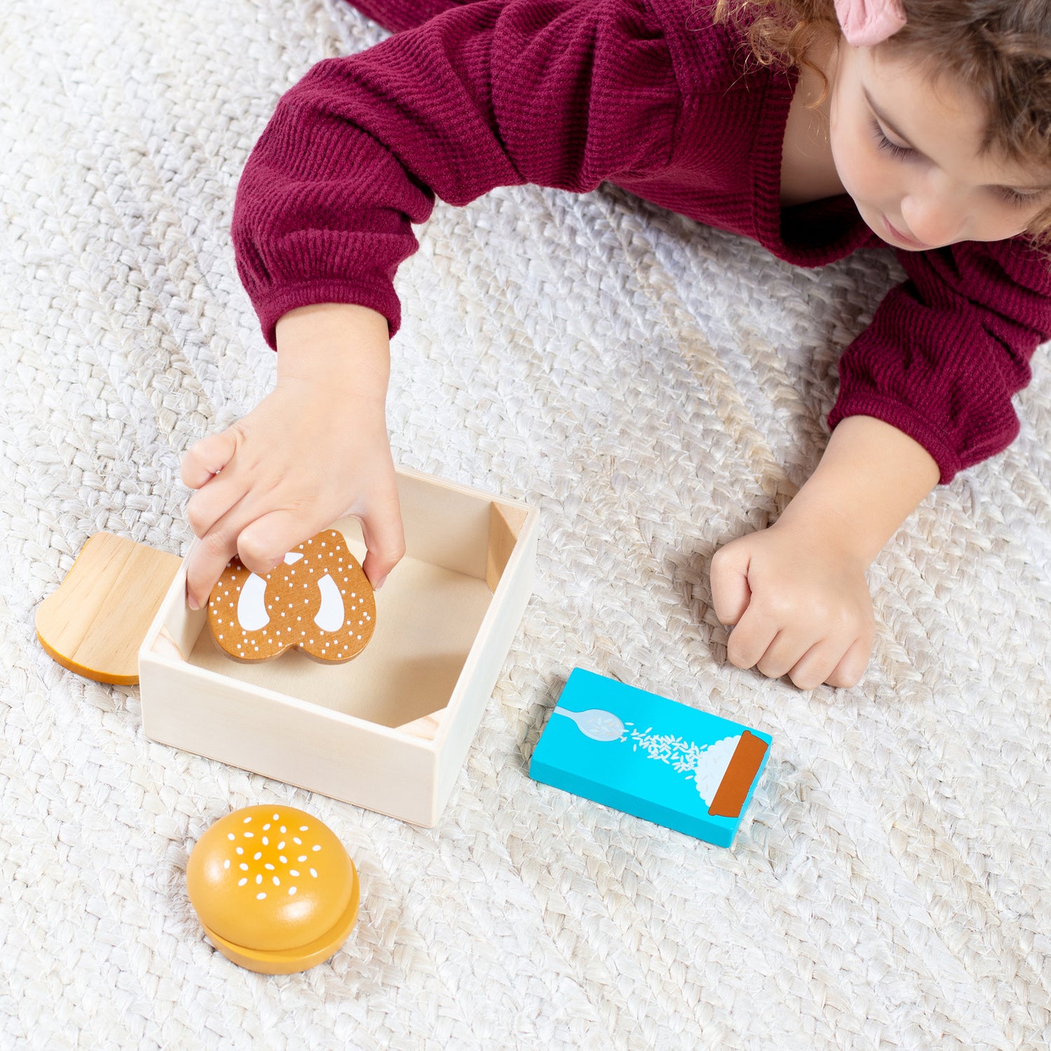 Wooden Food Groups Play Set - Grains