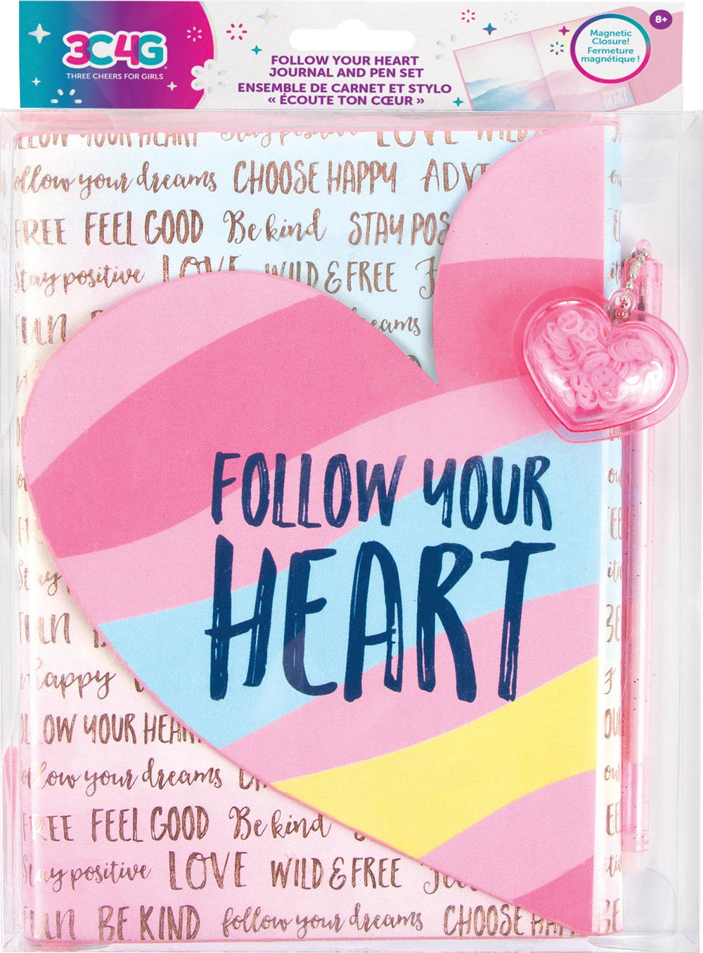 Follow Your Heart Journal and Pen Set