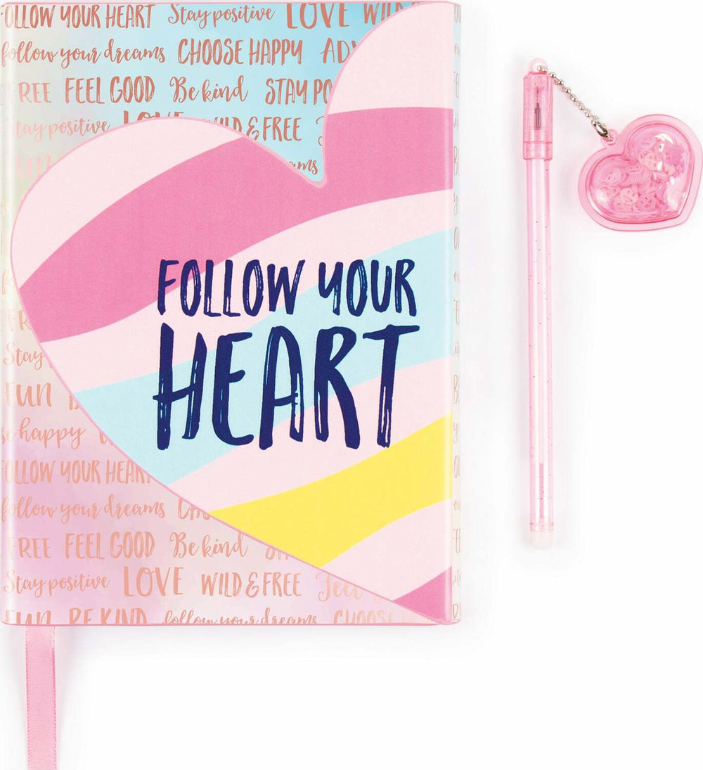 Follow Your Heart Journal and Pen Set