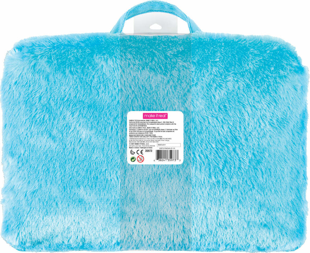 Tie Dye Faux Fur Lap Desk