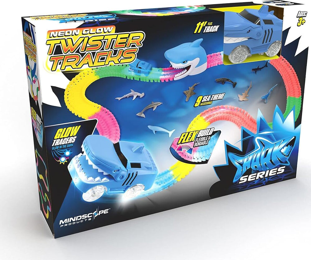 Twister Tracks Neon Glow Shark