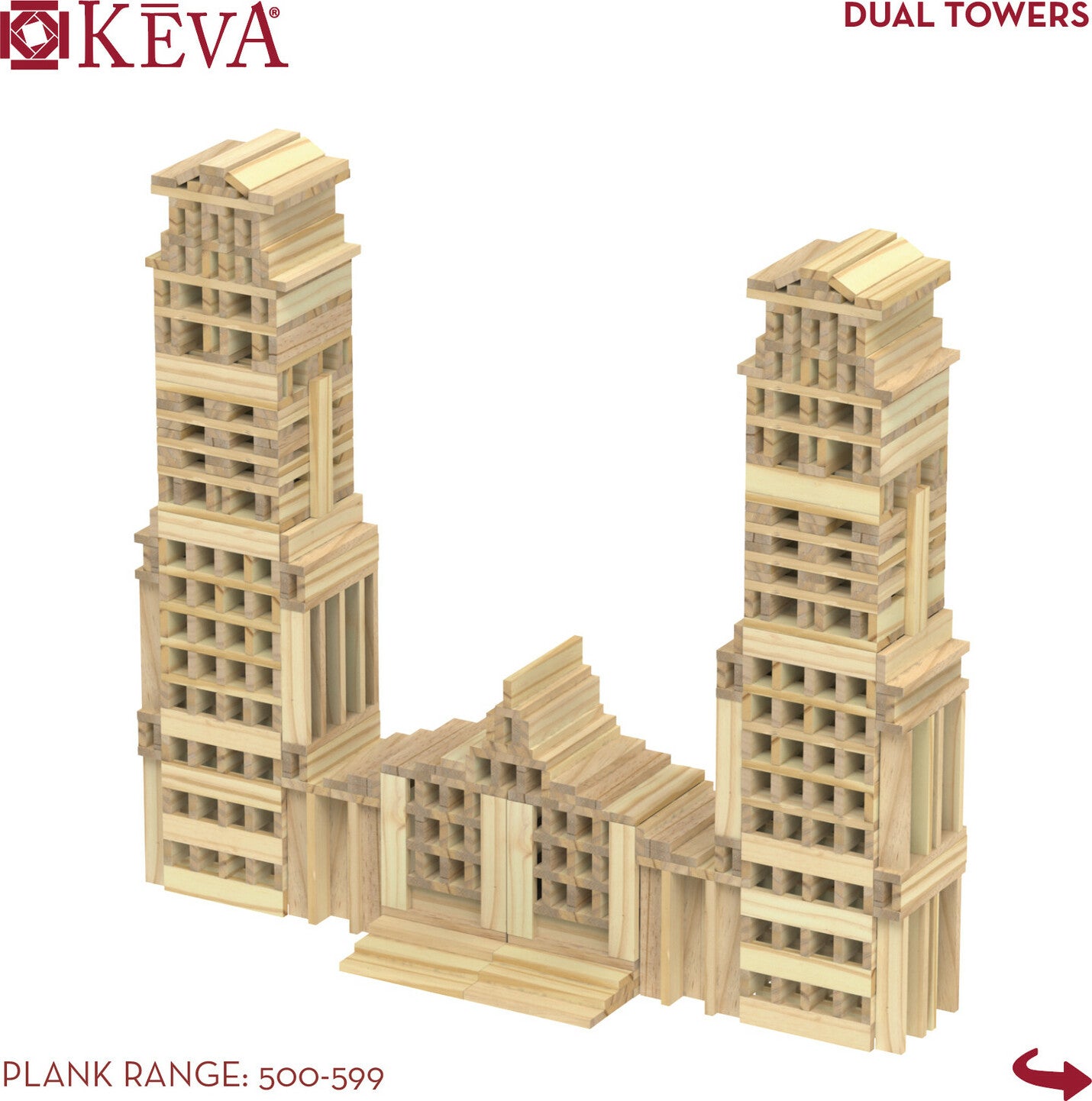Keva: Structures 600 Piece – Awesome Toys & Gifts