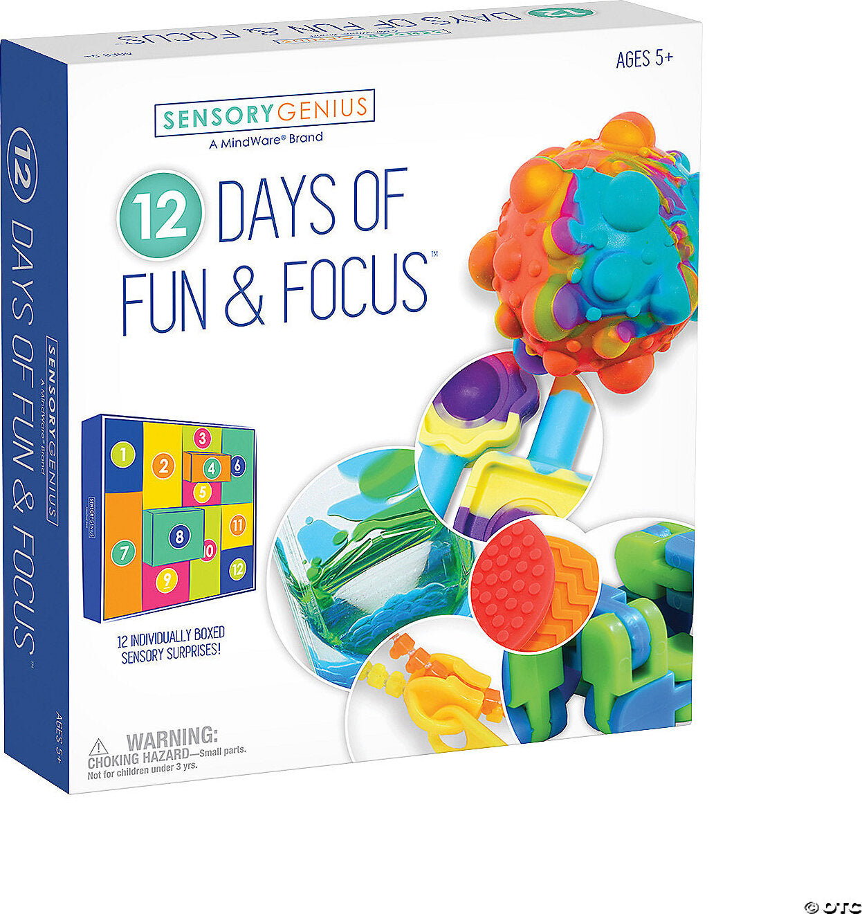 Sensory Genius 12 Days of Fun and Focus Fidget Toy Set