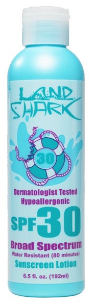 Land Shark Sunscreen Lotion SPF 30 6.5oz