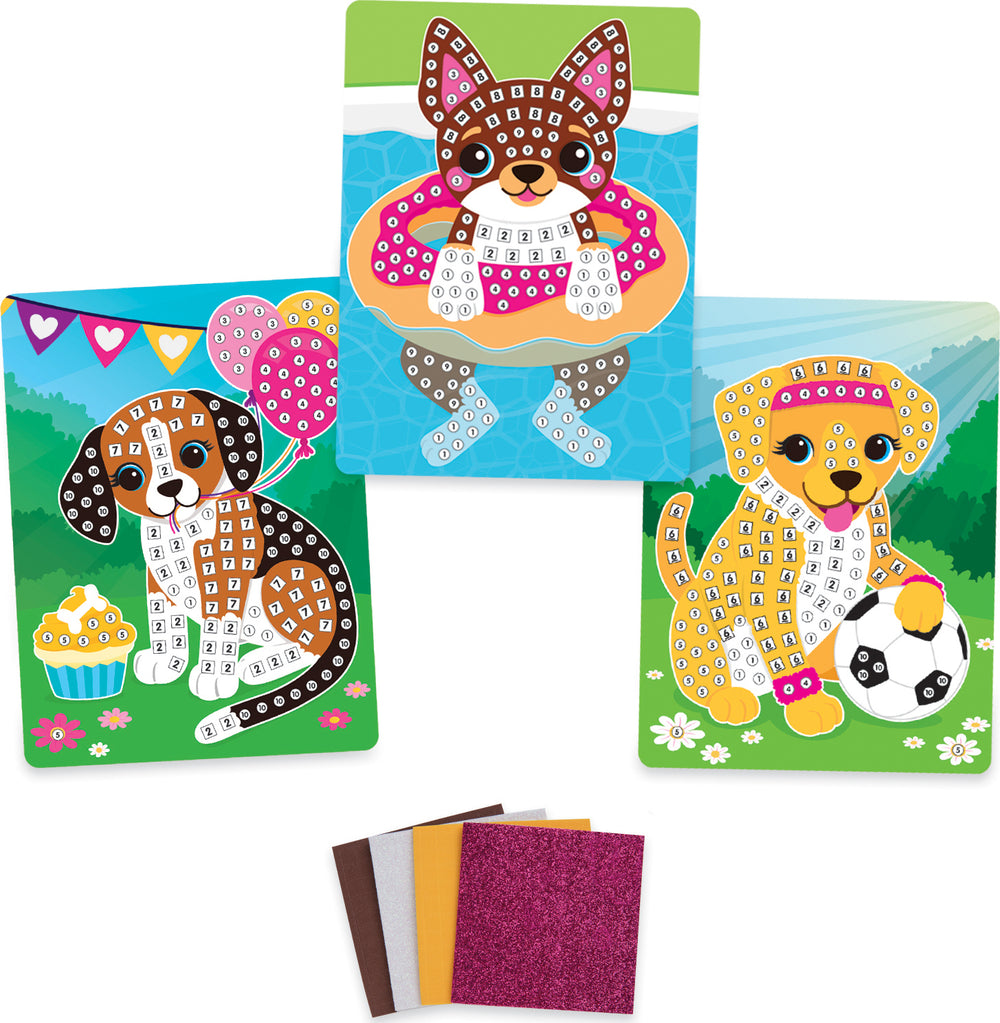 Sticky Mosaics Travel Pack Puppies