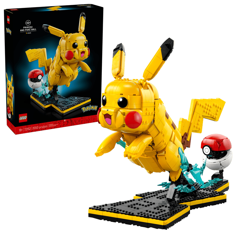 LEGO® Pokémon™ Pikachu and Poké Ball 72152