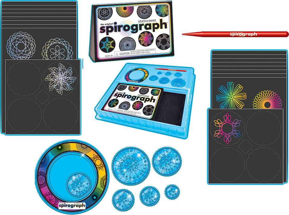 Spirograph® Scratch & Shimmer