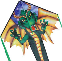 Regular Easy Flyer Kite - Emerald Dragon