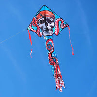 Large Easy Flyer Kite - Pirate Octopus