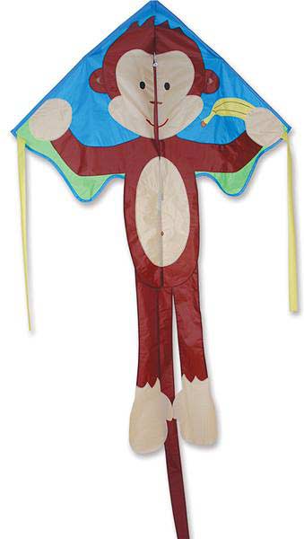 Large Easy Flyer Kite - Mikey Monkey