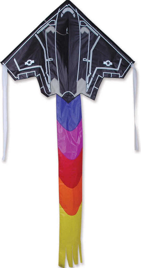 Large Easy Flyer Kite - Stealth Bomber