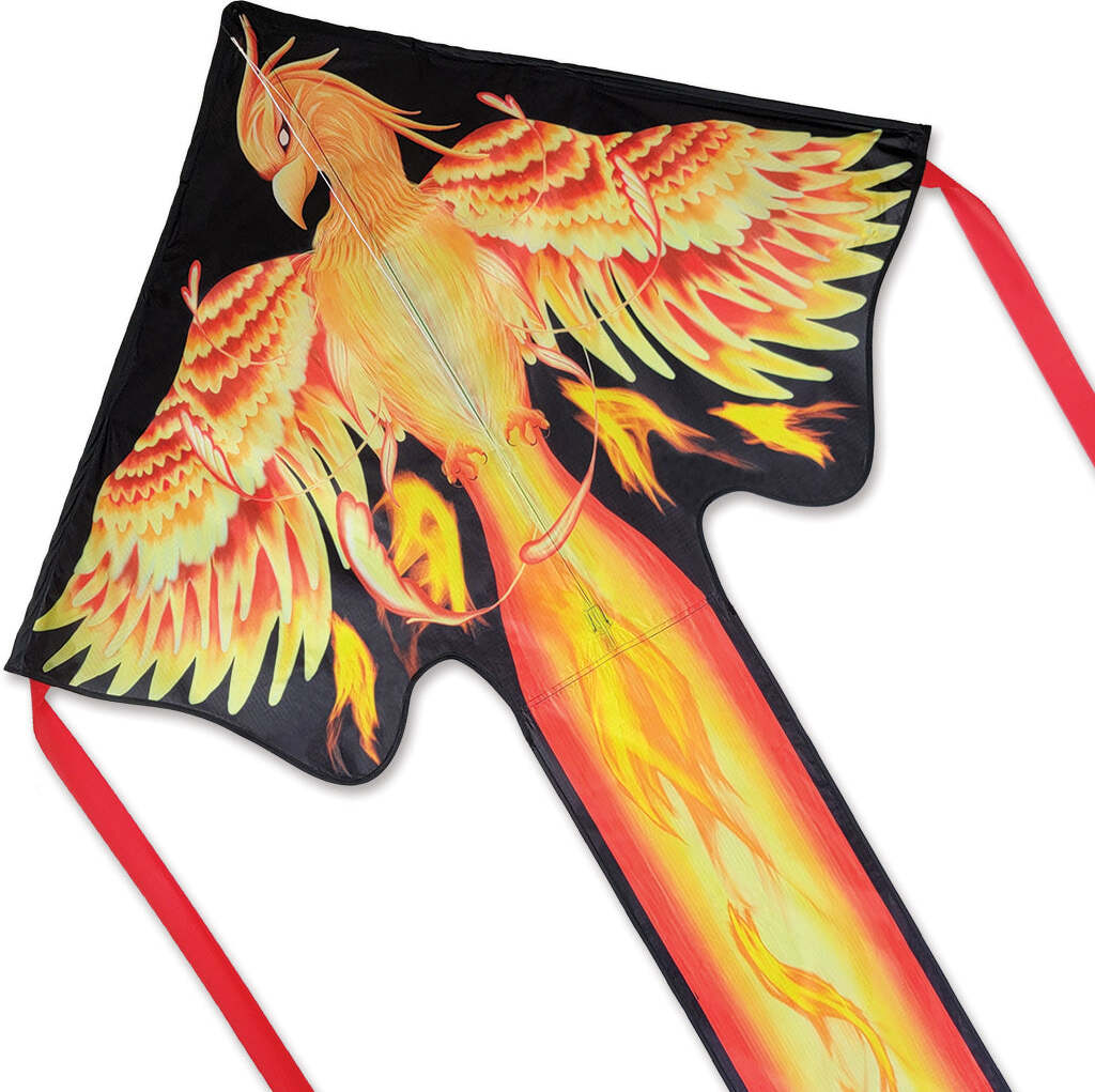 Large Easy Flyer Kite - Fire Phoenix