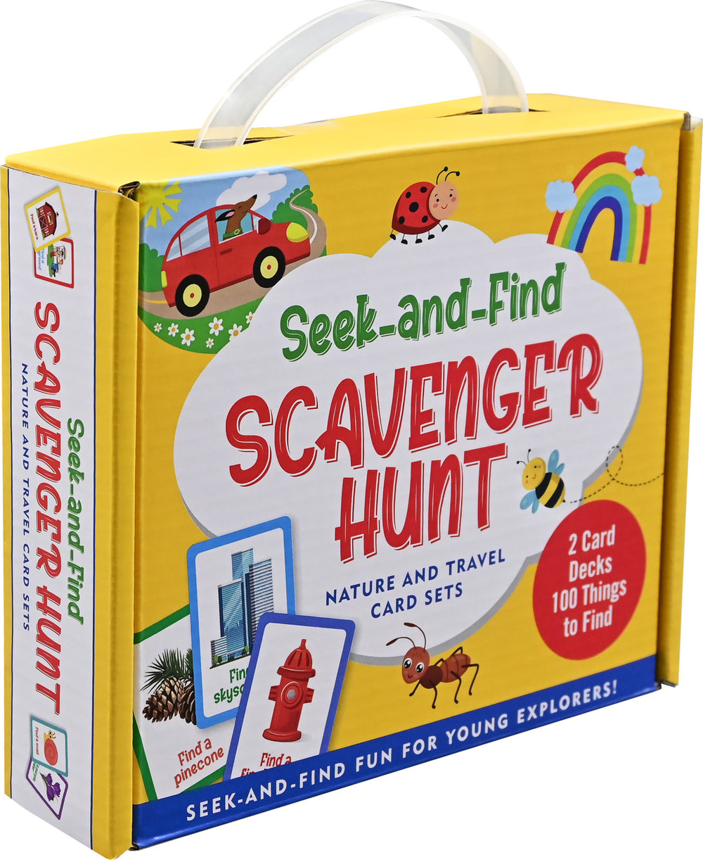 Seek-and-Find Scavenger Hunt Card Set - 2 Game Decks