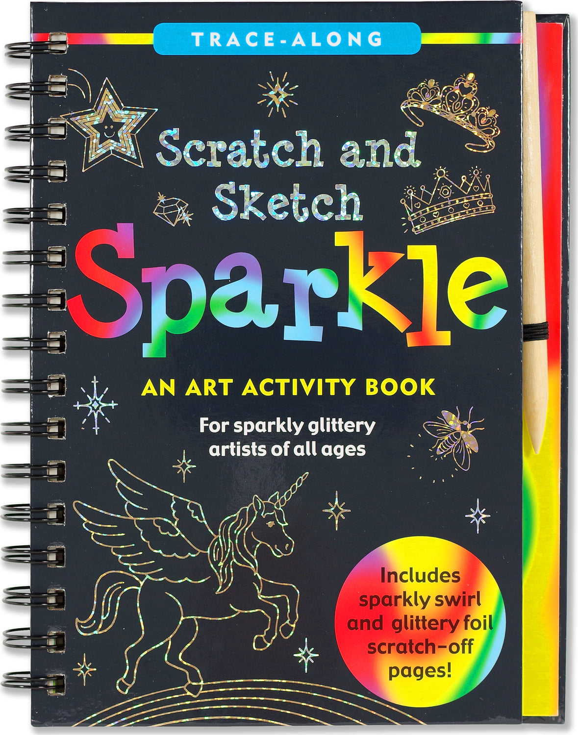 Scratch & Sketch Sparkle (Trace-Along): An Art Activity Book – Awesome ...
