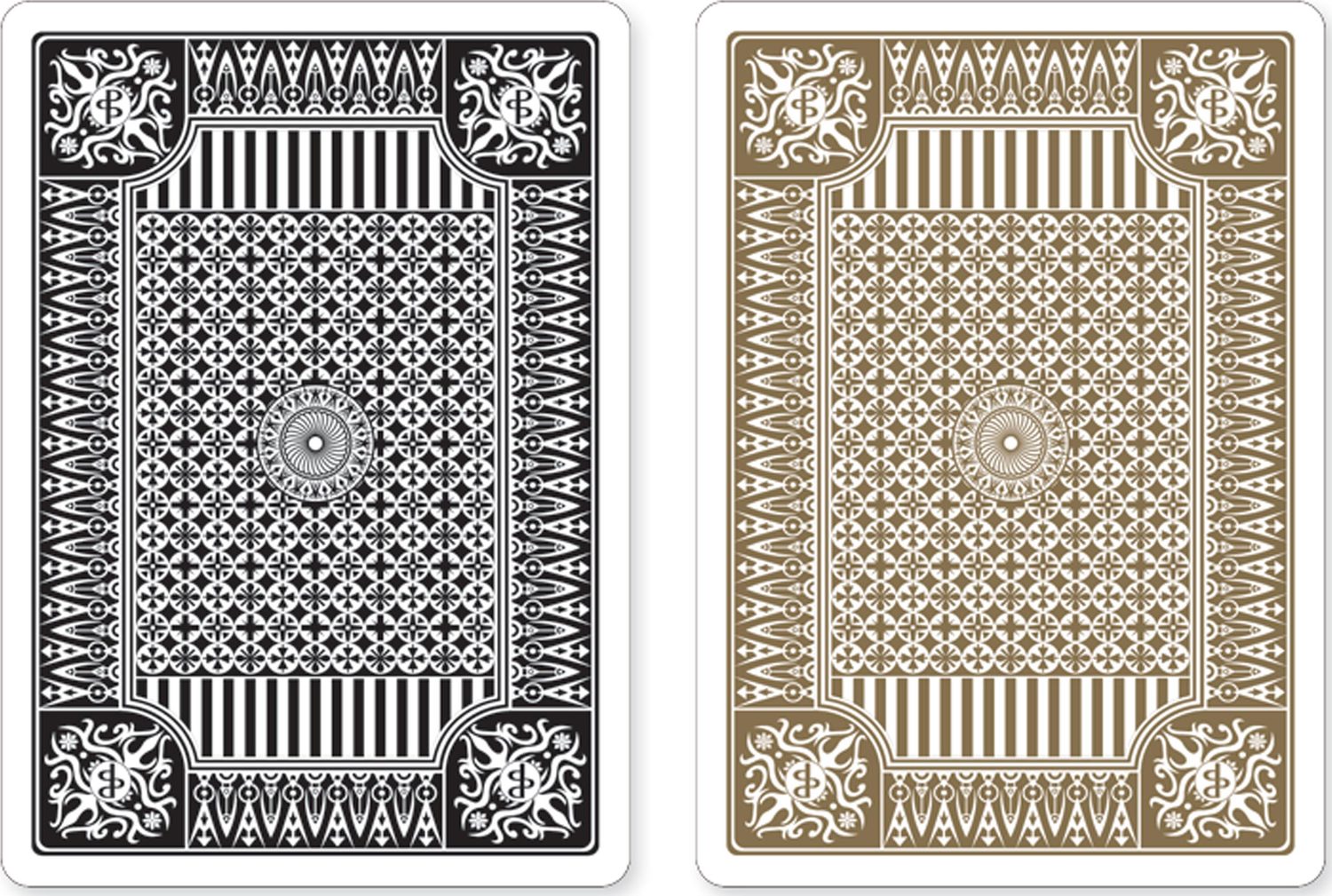 Black & Gold Premium Plastic Playing Cards