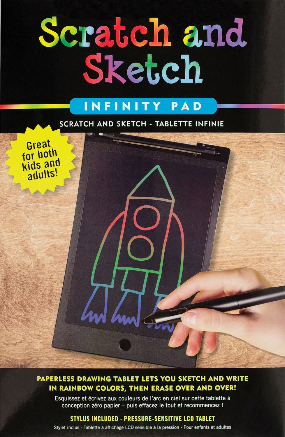 Scratch & Sketch Infinity Pad – Awesome Toys & Gifts